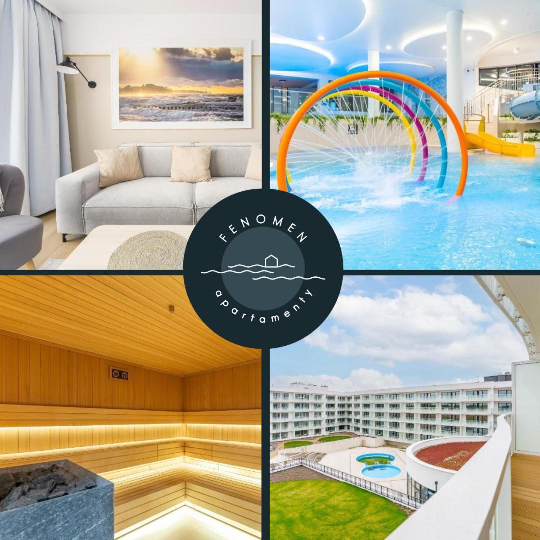 Appartamento Wave, Polanki Aqua W Kolobrzegu, Free Garage, Swimming Pool, Sauna And Other! Esterno foto